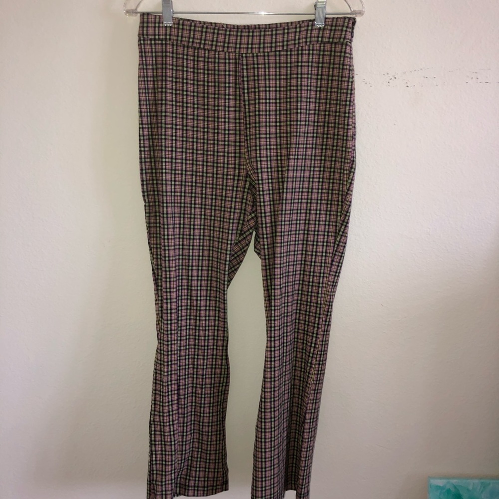 checkered pants